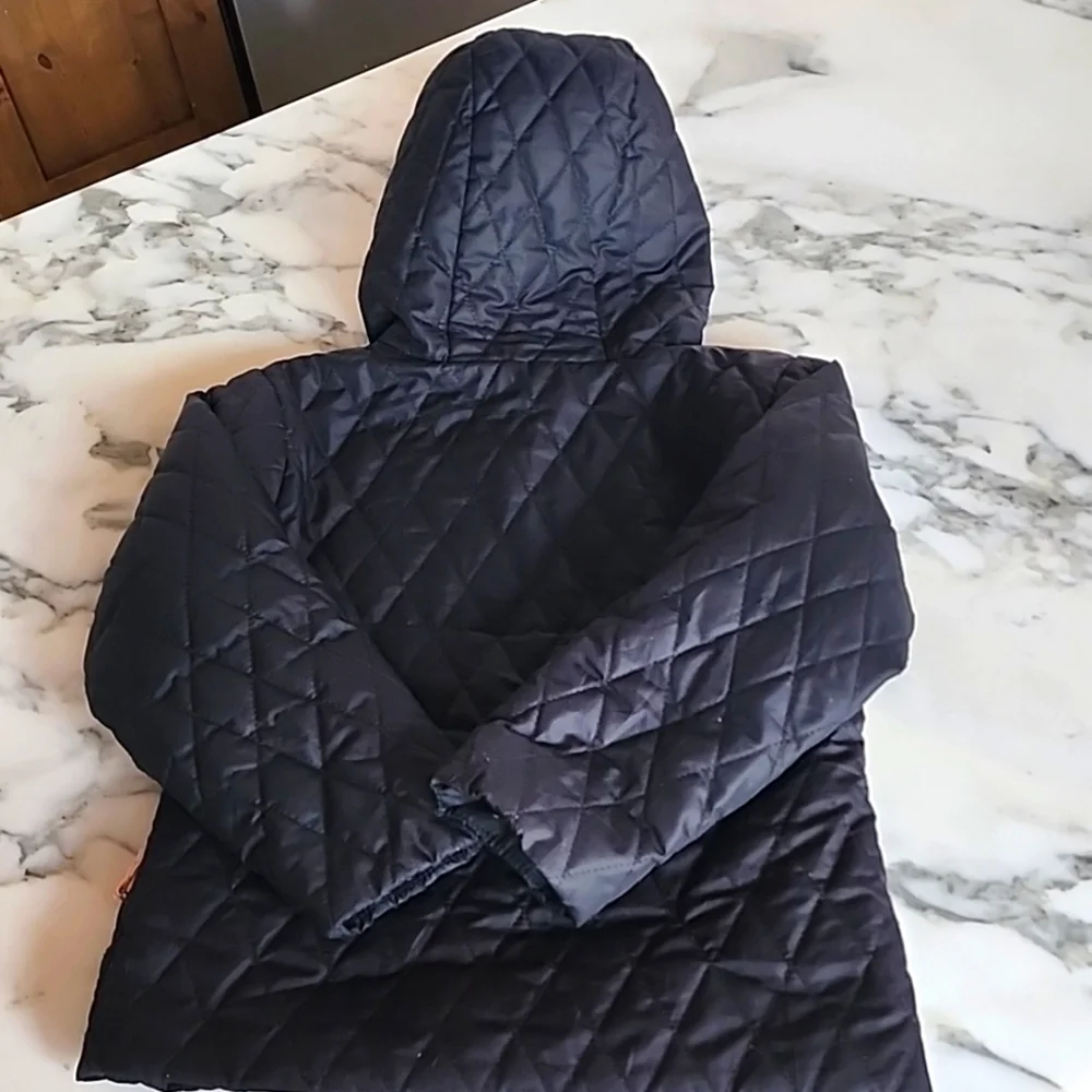 Columbia Bella Plush Quilted Insulated Hooded Jacket Coat Puffer Youth XXS (4-6)